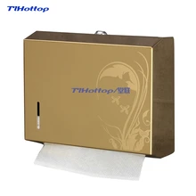 Футболка в виде золотистой бабочки Нержавеющая сталь диспенсер для бумажных полотенец Ванная комната туалет для отеля диспенсер для бумажных салфеток Держатель коробки для бумажных салфеток