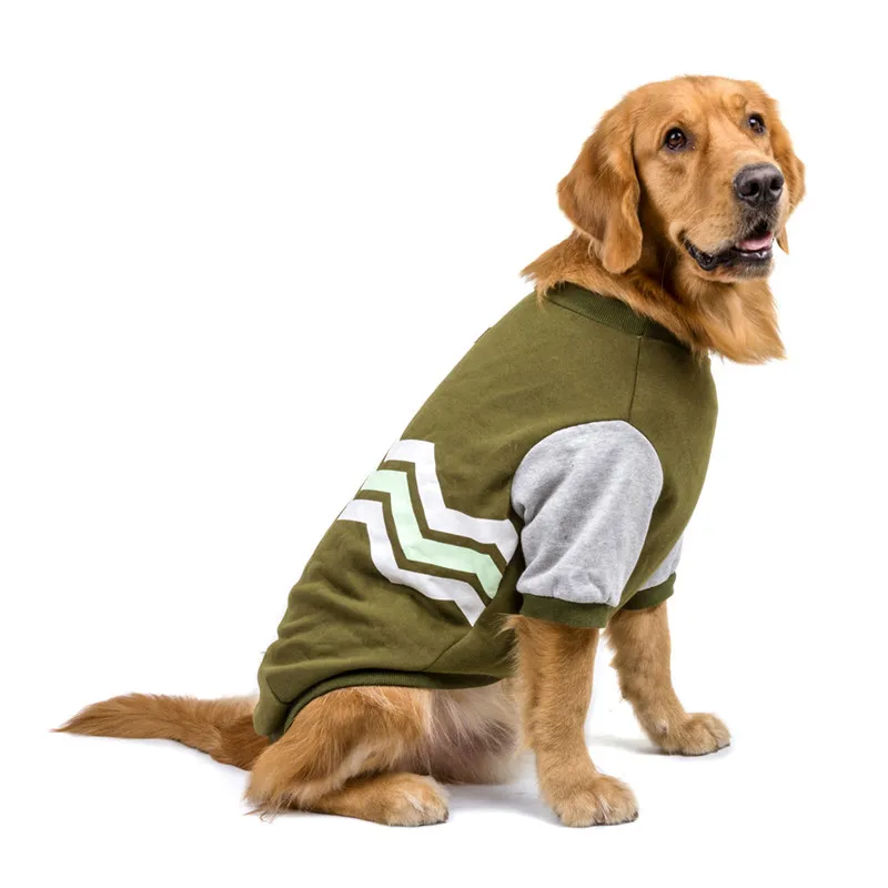 Славная Кек Собака толстовки осень/весенняя одежда для собаки Мода волна узор Собака Толстовка для маленьких средних и больших собак Французский бульдог