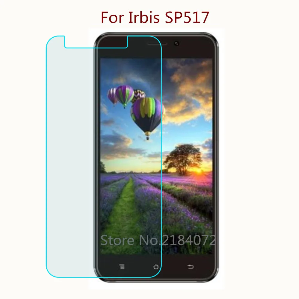 

9H 2.5D Screen Protector Glass For Irbis SP517 Tempered Glass SmartPhone Front Film Protective Screen