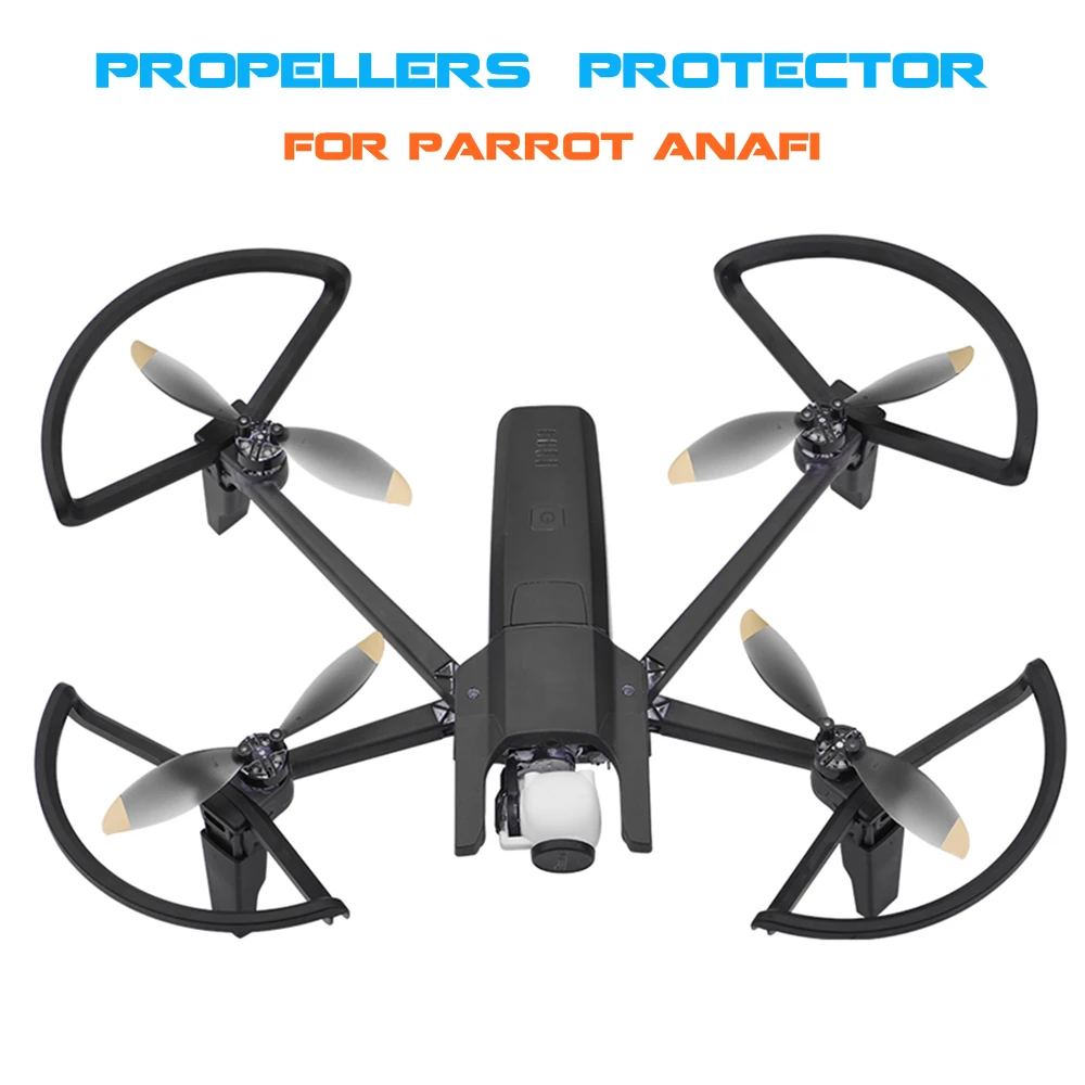 

4pcs/Set Propeller Protector for PARROT ANAFI Drone Prop Protective Guard Quick Release Bumper Bar for Parrot Anafi Drones Props