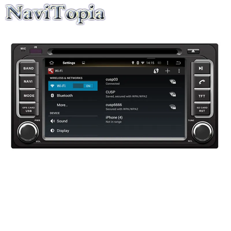 Best NAVITOPIA 4G RAM 32G ROM Octa Core Android 9.0 Car DVD GPS Navigation for Toyota RAV4 for Toyota FJ Cruiser for Toyota Alphard 7
