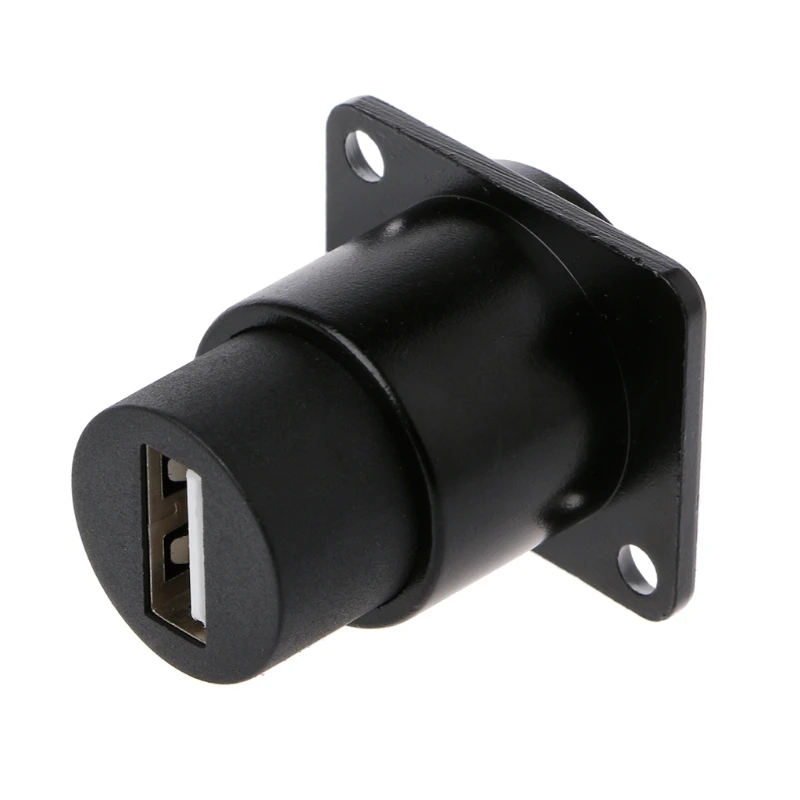 Металлический панельный разъем USB 2 0 3 Тип D Мама мама|Соединители| |