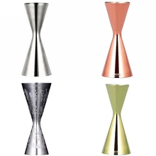 Carven японский стиль Джиггер Из Нержавеющей Стали Барные меры Бар Инструмент бар аксессуар серебро/медь/золото