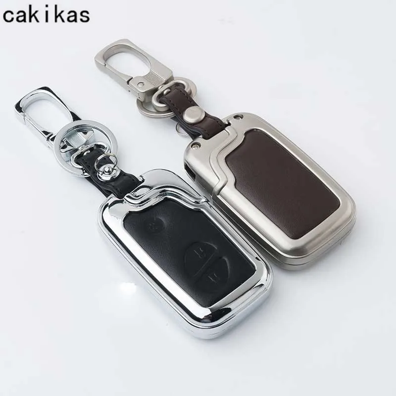 Цинковый сплав+ кожа автомобильный Стайлинг ключ чехол для Lexus RX IS ES NX GS GX LX 300 330 350 200 250 270 470 460 570 400 450H CT200H