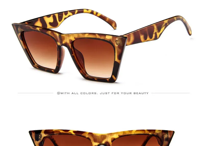 RBROVO, пластиковые винтажные роскошные солнцезащитные очки для женщин, яркие цвета, линзы, классические ретро очки для путешествий