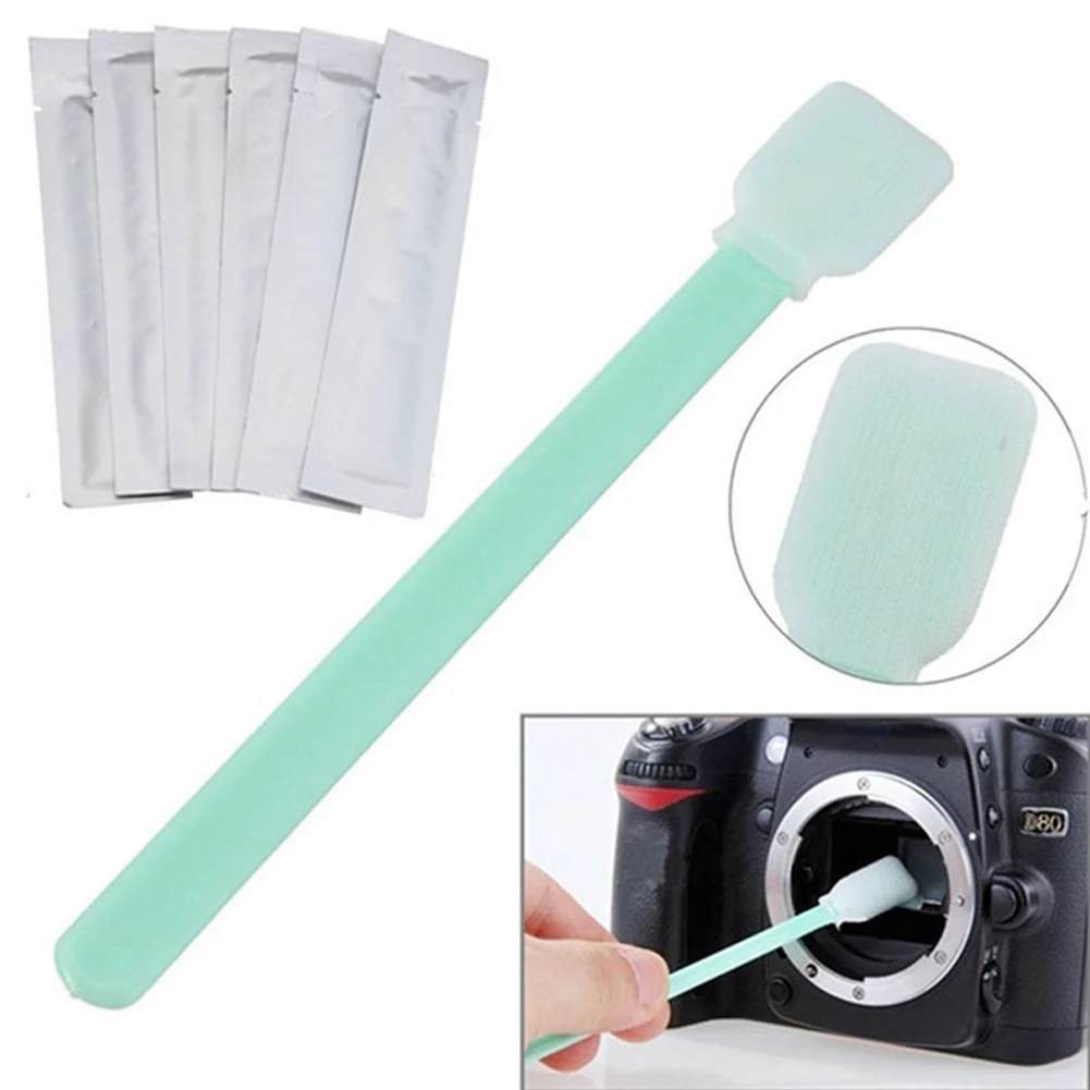 

DSLR CCD CMOS Digital Cleaning Kit Lens Care Frame APS-C Sensor Cleaning Swab Cleaner Camera 6pcs
