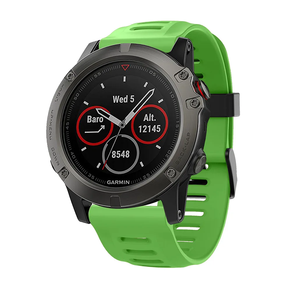 Силиконовый ремешок для часов Garmin Fenix 5X 3 26 мм с GPS модные спортивные уличные Смарт