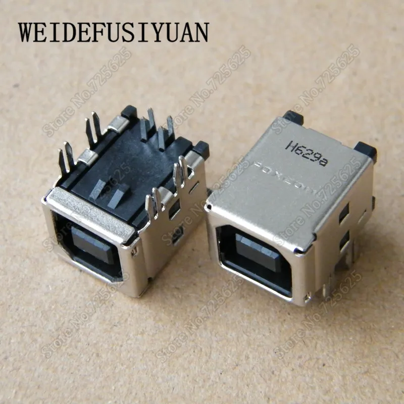 

x10pcs USB 2.0 Port Jack Socket Connector for printer