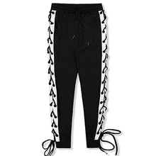 Плюс размер 2xl-8xl мужские хип-хоп большие штаны длинные брюки хлопок мужской хип-хоп толстый китайский стиль эластичный пояс