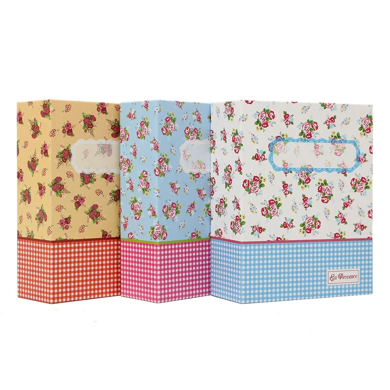 

6 Inch Photo Album Memory Pictures Storage Hold Case Book Wedding Graduation Floral Scrapbook Album Free Shipping