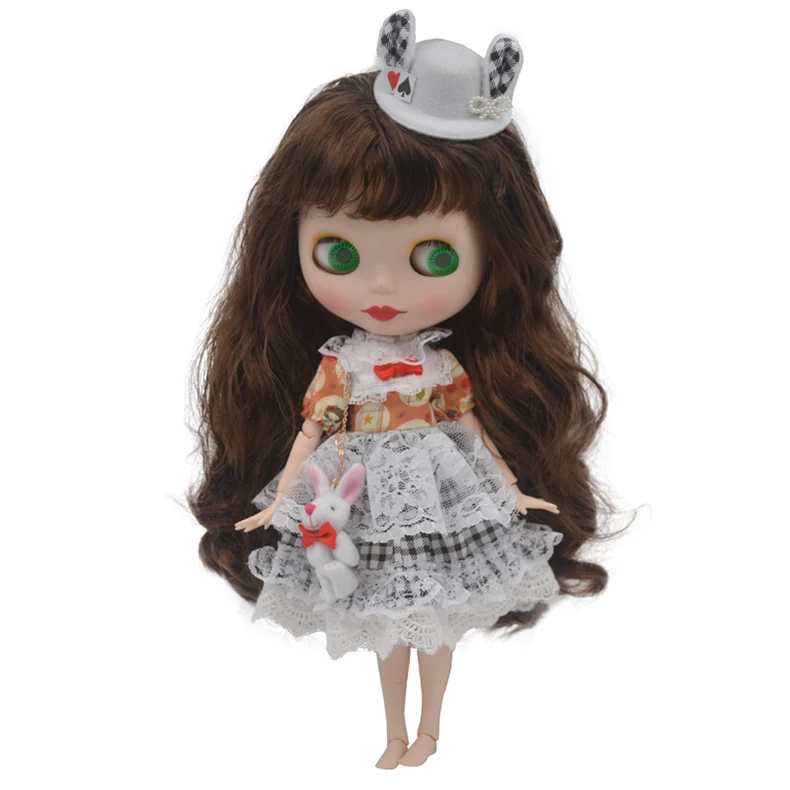 Заводская кукла Neo Blyth, матовое лицо, 1/6 BJD, шарнирная кукла Blyth, куклы для девочек, игрушки для новорожденных детей D