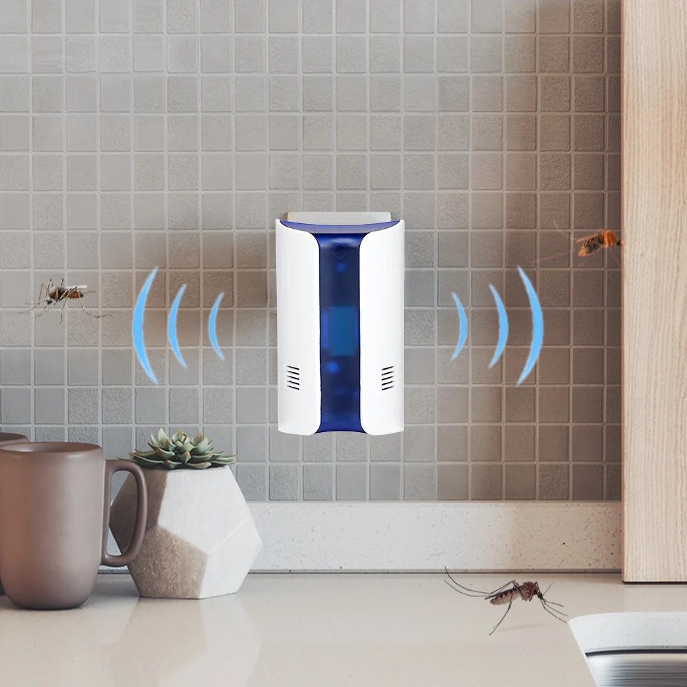

Portable Indoor Plug-In Ultrasonic Pest Repeller Electric Mosquito Killer Tool Mosquito Killer Home Living Room Pest Control #4