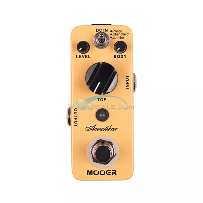 MOOER Acoustikar Acoustic Simulator Guitar Effect Pedal Piezo/Standard