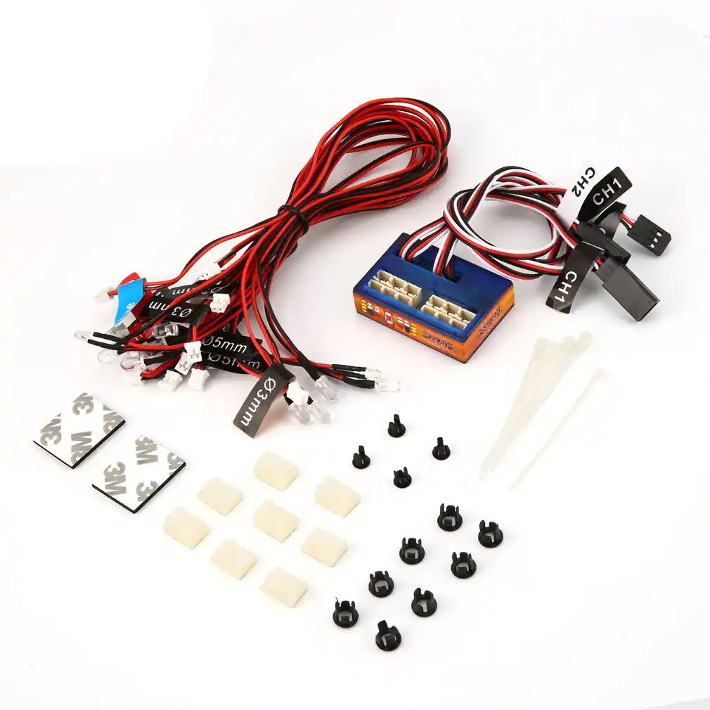 rc car flashing light