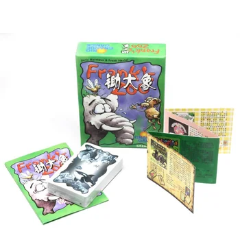 

Frank Zoo Board Game 3-7 Players Family/Party Best Gift for Children Funny Game Send English Rules