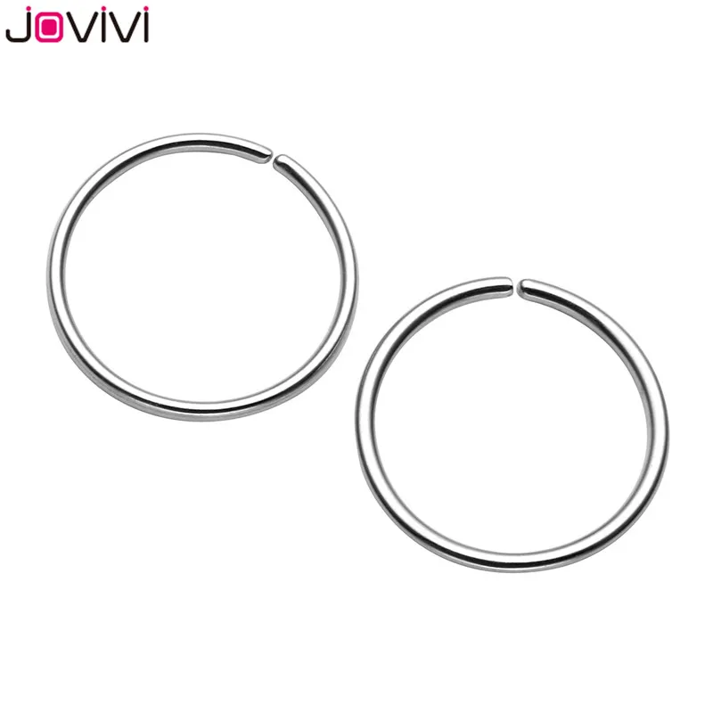 Кольцо для пирсинга JOVIVI из нержавеющей стали 316L 1 пара многофункциональное 20 г |