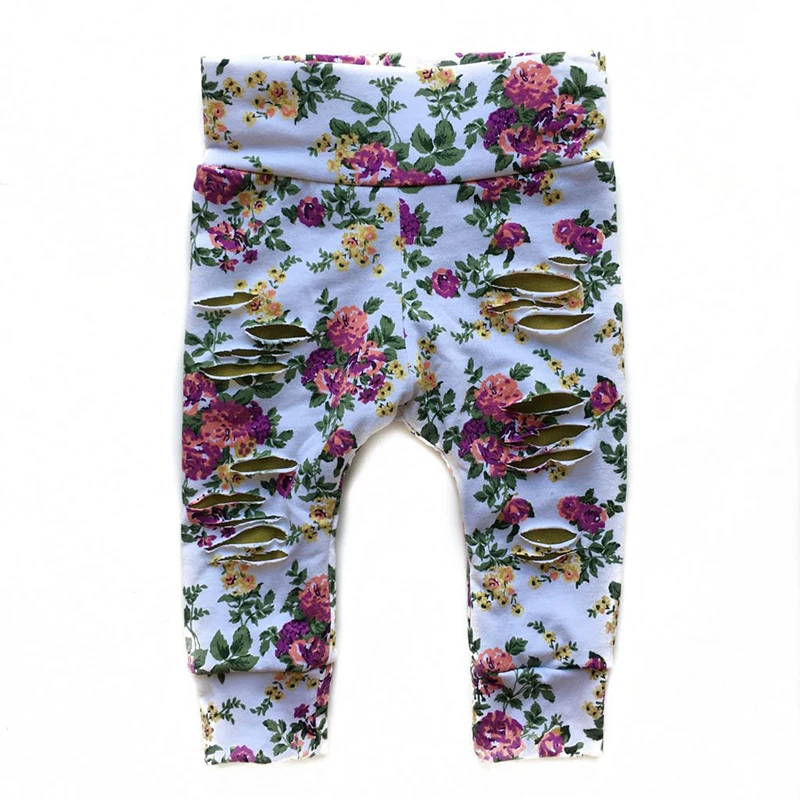 flowers in pants
