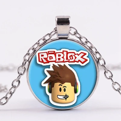 Us 09 30 Offsongda Funny Candy Colors Roblox Game Children Necklace Anime Cartoon 3d Game Figures Glass Gem Pendant Toy Choker Necklace Gift In - 