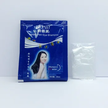 

magic 5 minutes wash White turn black hair herbal no ammonia no irritation TRUMAY hair color shampoo