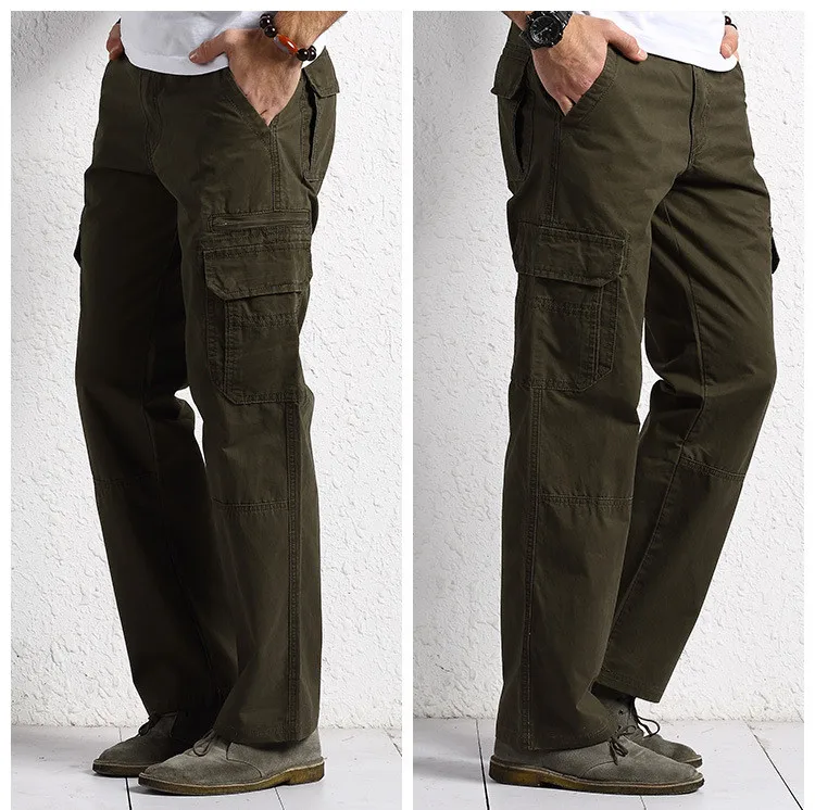 Мужские брюки s повседневные брюки карго мужские многокарманные военные брюки хлопковые брюки армейский зеленый 98