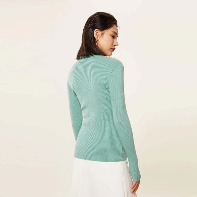 adohon 2018 womens winter Cashmere sweaters and auntmun women knitted Pullovers Turtleneck High Quality Warm Female Solid