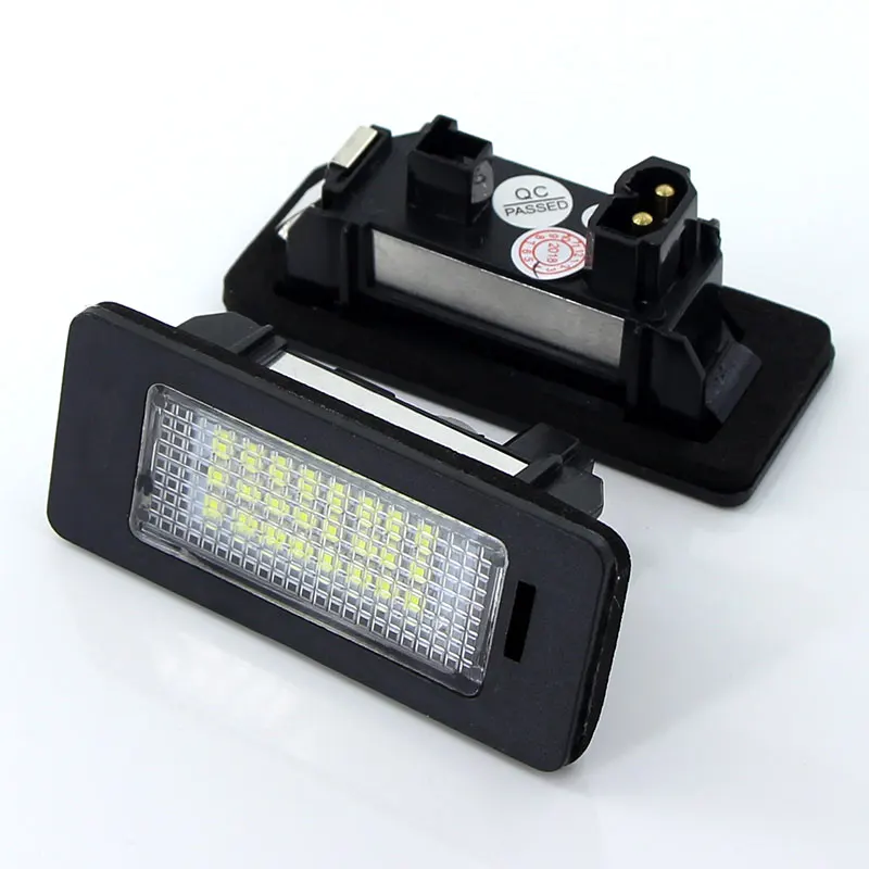 Placa de Número para Bmw Luz de Número da Matrícula para Bmw Canbus Peças E39 m5 E70 E71 x5 x6 E90 E92 E93 m3 2 Led E60 16 Cheap Luzes p carro