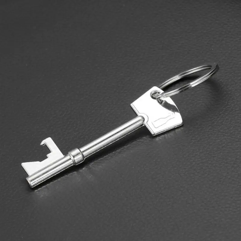 

1X Key Portable Bottle Opener Beer Bottle Can Opener Hangings Ring Keychain Tool
