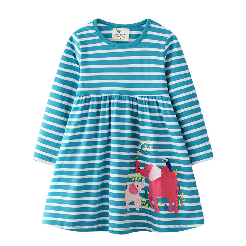 Платье для девочек с длинными рукавами; платья для маленьких девочек с героями мультфильмов; осенняя одежда для девочек; милое детское платье принцессы; Новое Детское платье - Цвет: H7091