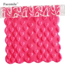 Акриловые Любовь Форма тиснение скалкой помадка украшения торта тесто Sugarcraft ролика Кондитерские инструмент Кухня аксессуары 16x1 см