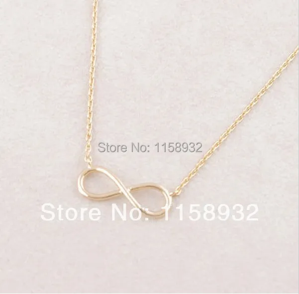 10 шт./партия ожерелье с подвеской|infinity necklace silver|necklace silverinfinity |