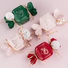 50 шт. высококлассные конфеты типа позолота конфеты коробка высокого качества Свадебный подарок упаковочная коробка для подарка Рождественская коробка