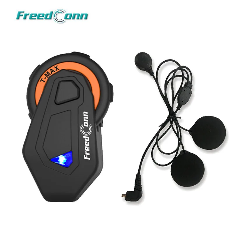 

T-MAX 1000M BT Motorcycle Motorbike Helmet Intercom Interphone 6 Riders Headset