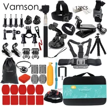 Vamson for Gopro Accessories set for go pro hero 6 5 4 3 kit mount for SJCAM for SJ4000 / for xiaomi for yi 4k for eken h9 VS84