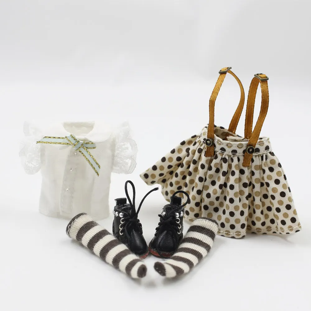 

Middie Blyth doll clothes lace bubble dress it suitable for 20 cm Middie Blythe doll wear middle blyth clothes