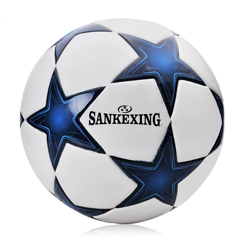 

soccer ball size 5 PU leather football competition training professional football Seamless paste for soccer Free ship C07