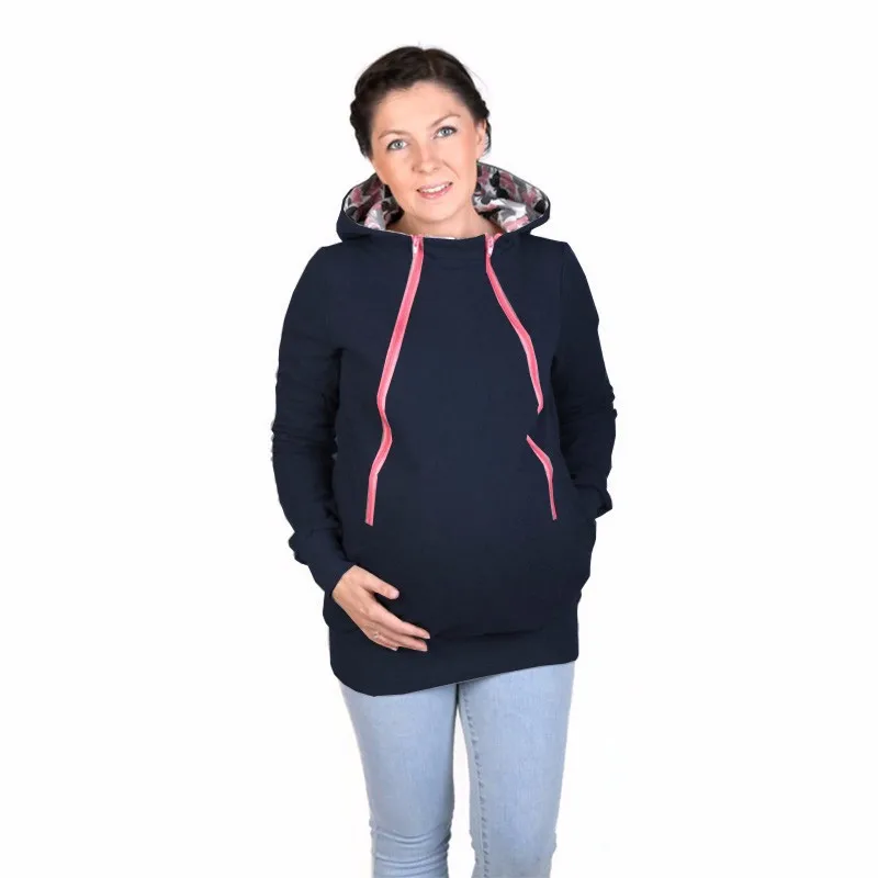 Pregnant Coat Baby Carrier Jacket Kangaroo Winter Maternity Outerwear