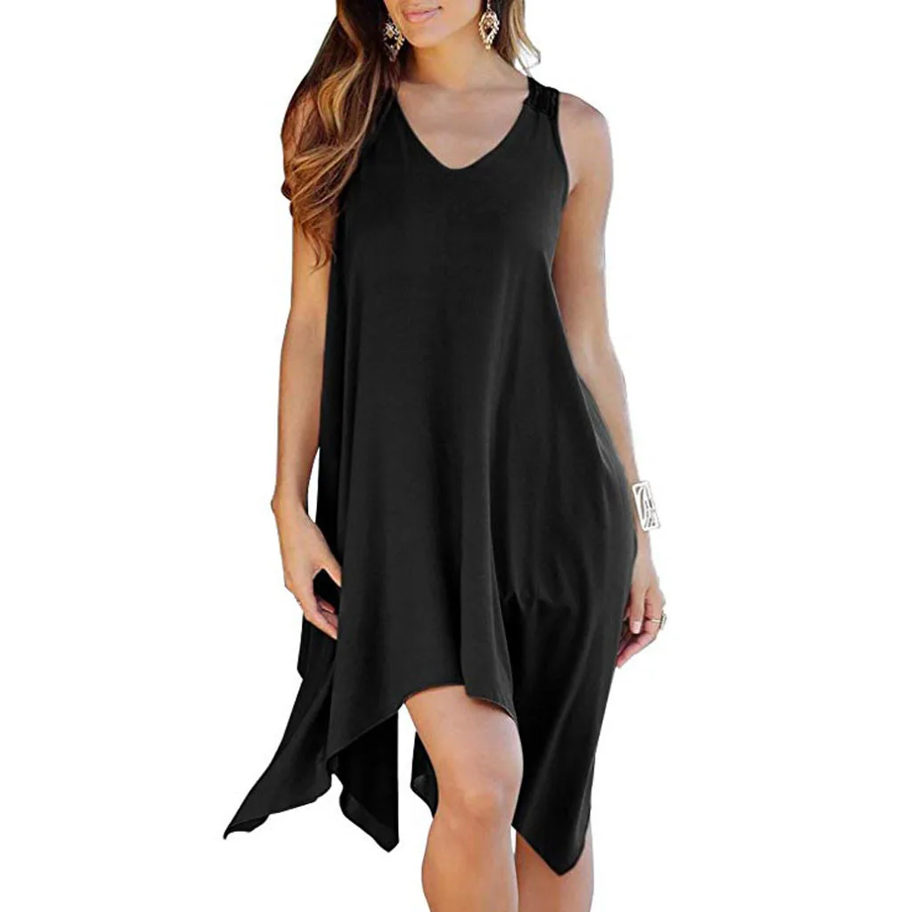

JAYCOSIN Dress For Women Chiffon Back Lace Strap Dresses Beach Female Maxi For 2019 Neglect Sarafan Bandage Party Boho Dropship