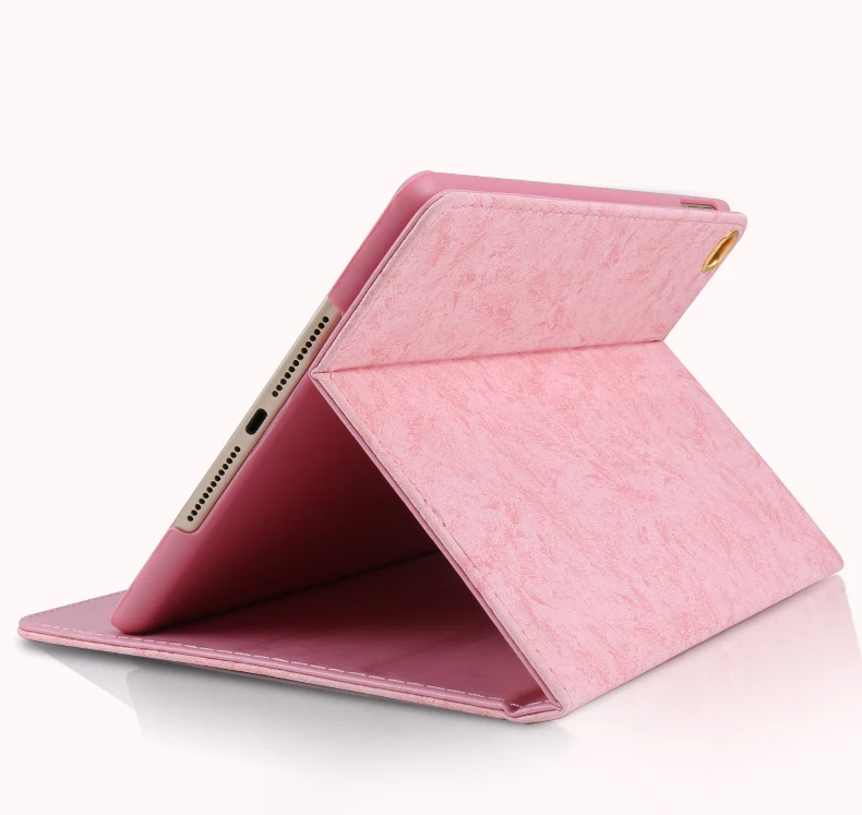 Чехол для iPad 9,7 / release Air 2 mini 1 2 3 4 для iPad 4 ZAIWJ Smart Sleep/Wake Case 3D вышитая розовая пантера оболочка