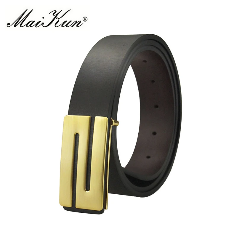 

Brand Designer Belts for Men Fashion Golden S Letter Smooth Buckle Belt Luxury Leather Men Belts High Quality Strap Male