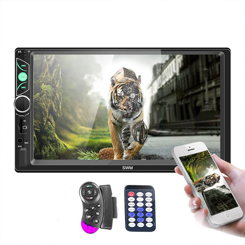 

2 Din 7"HD Car radio Bluetooth Touch Screen Autoradio MP5 TF USB FM Radio Car Multimedia Player Auto stereo