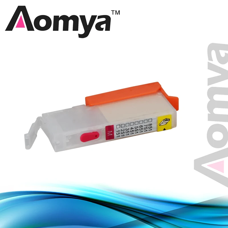 

1pcs CLI-251 Magenta Empty Refillable Ink Cartridge For Canon PIXMA MX922/ IP7220/ MG5420/ MG6320 Printer With Chip Without Ink