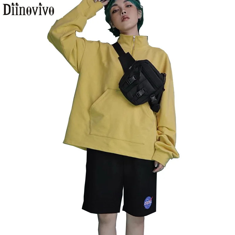 

DIINOVIVO Hiphop Tactical Waist Bag Waterproof Oxford Women Fanny Pack Fashion Chest Bag Men Crossbody Bags Military WHDV1133