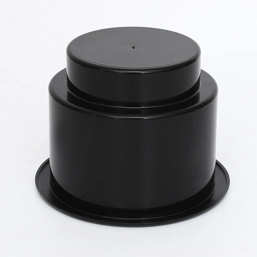 Black No Holes Plastic Cup Drink Holder Insert Boat RV Car Easy Install | Автомобили и мотоциклы
