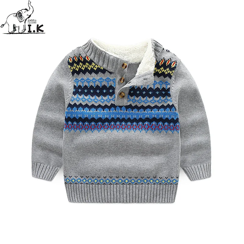 2017 new arrival winter toddler boys sweater children clothing warm
