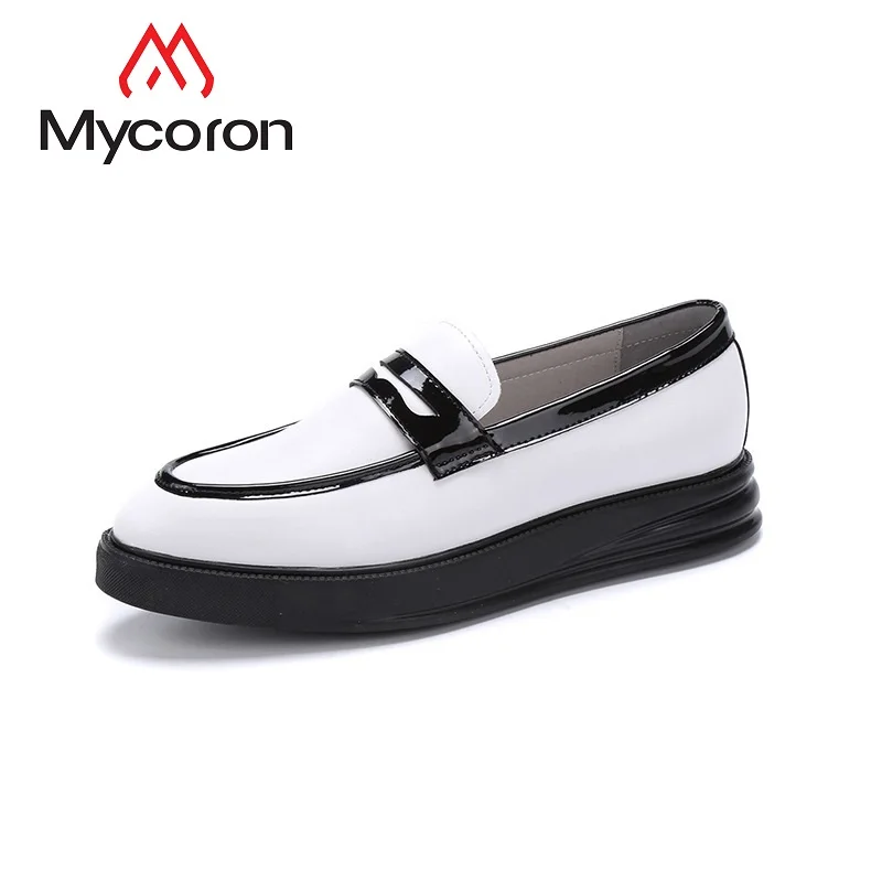 

MYCORON Luxury Fashion Casual Black Men Shoes European Breathable Boots Comfort Super Soft Flat Shoes Men Sapato Masculino