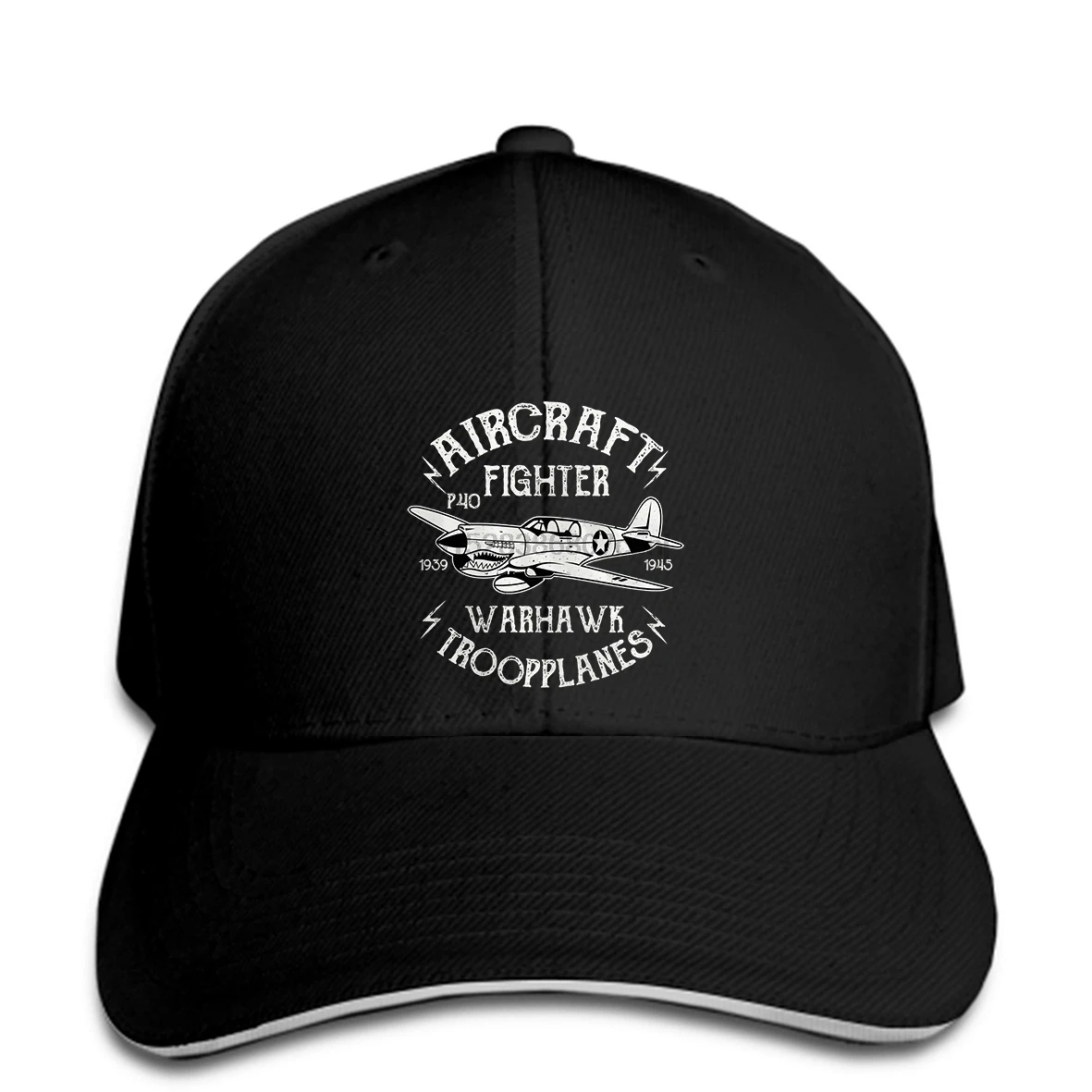 

Baseball cap NEW P40 Aircraft Fighter Warhawk Troopplanes air plane military war gift Print hat