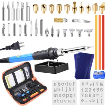 

48Pcs Wood Burning Kit, Professional Wood Burning Tools for Pyrography and Soldering