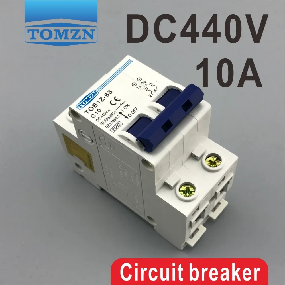 2P 10A DC 440V автоматический выключатель MCB|breaker manufacturers|mcb manufacturermcb breaker |