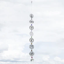 H& D чакра Suncatcher бусины Висячие Кулон Хрустальный Подсолнух призмы, в форме капли кристаллов для окна садовый декор коллекционный подарок