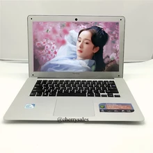 14 дюймов 4 ГБ Оперативная память 750 г HDD + 128 г SSD ноутбук Windows7/WIN8.1 Тетрадь компьютер с Intel Celeron J1900 4 ядра HDMI WI-FI веб-камера